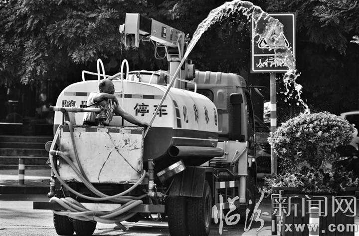 洪洞縣園林局:專人管護(hù) 保障城市綠化
