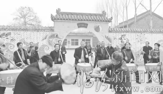 洪洞公孫堡村:威風(fēng)鑼鼓敲起來(lái)