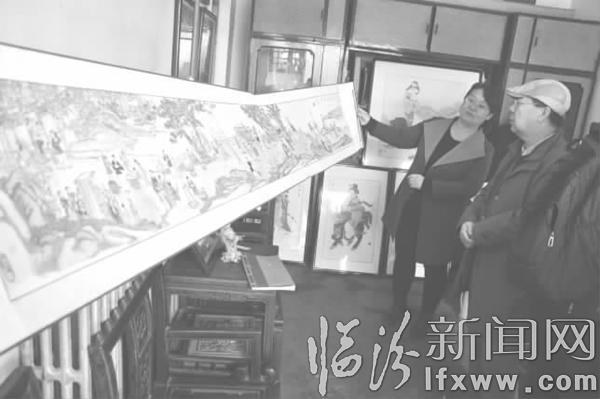 長卷版畫《太平春市圖卷》現(xiàn)身襄汾